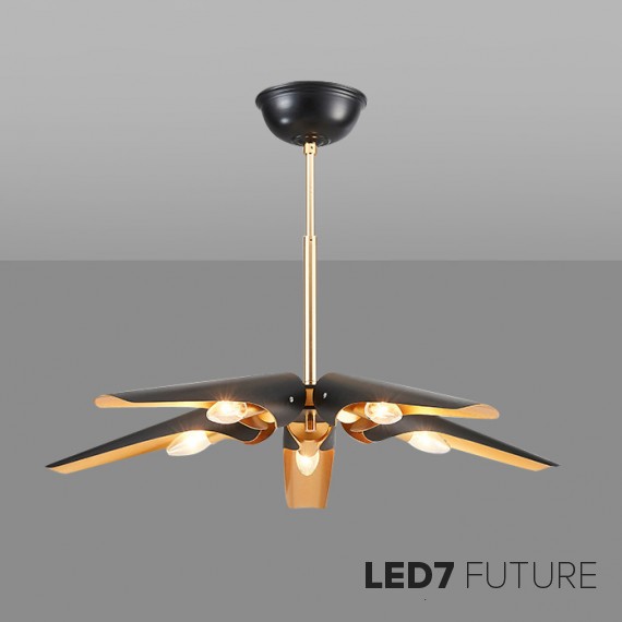 Loft Industry Modern - Coltrane Chandelier